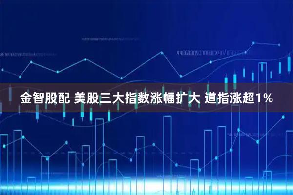 金智股配 美股三大指数涨幅扩大 道指涨超1%